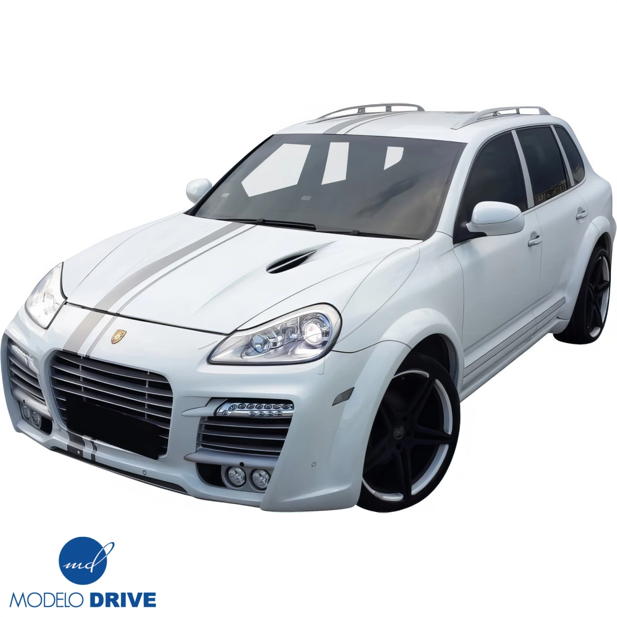 Modify your Porsche Cayenne 2008 with our Exterior/Front Bumpers - 6