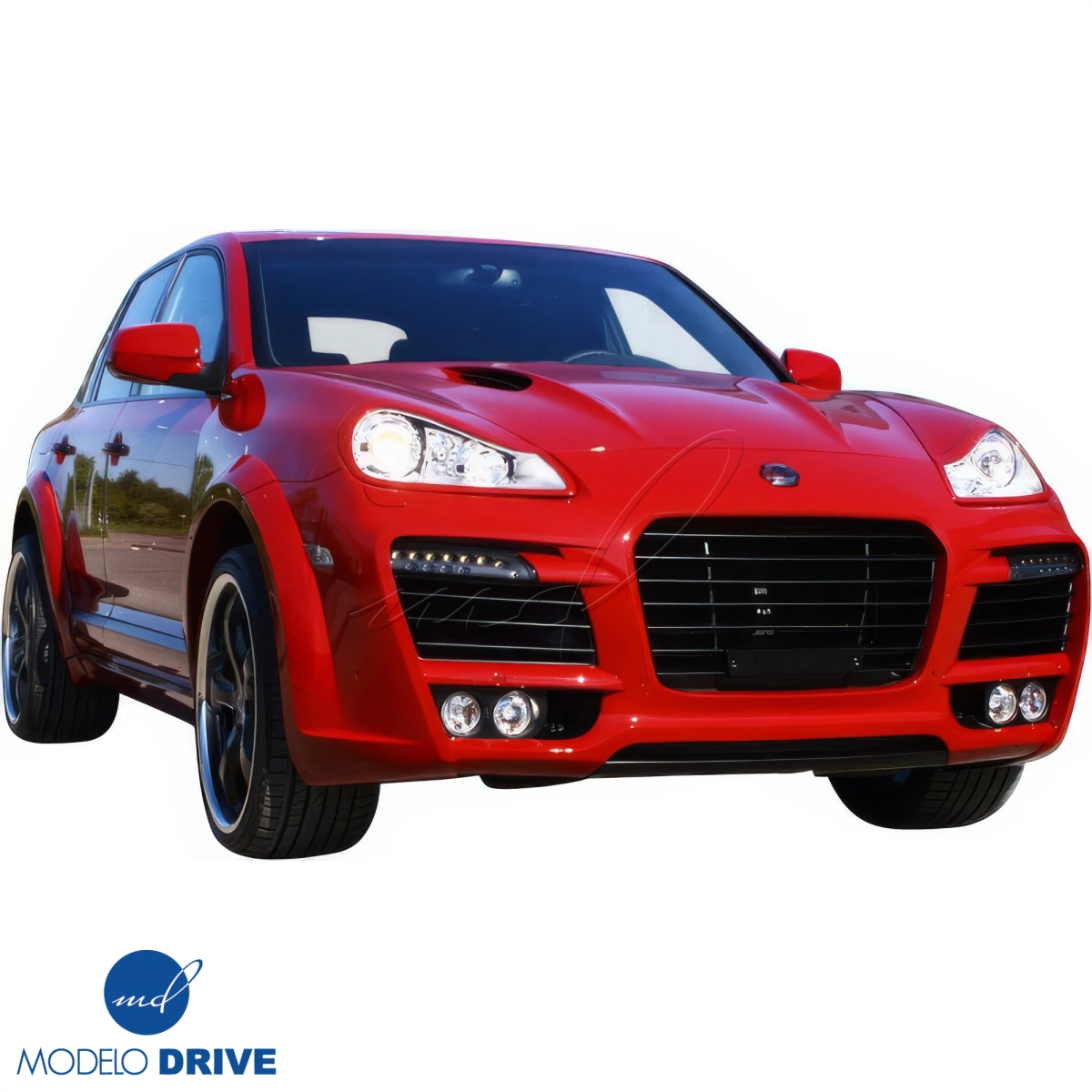 Modify your Porsche Cayenne 2008 with our Exterior/Front Bumpers - 8