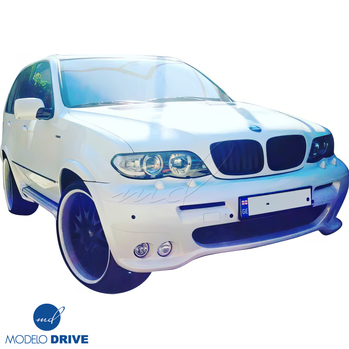 Modify your BMW X5 2000 with our Exterior/Front Bumpers -