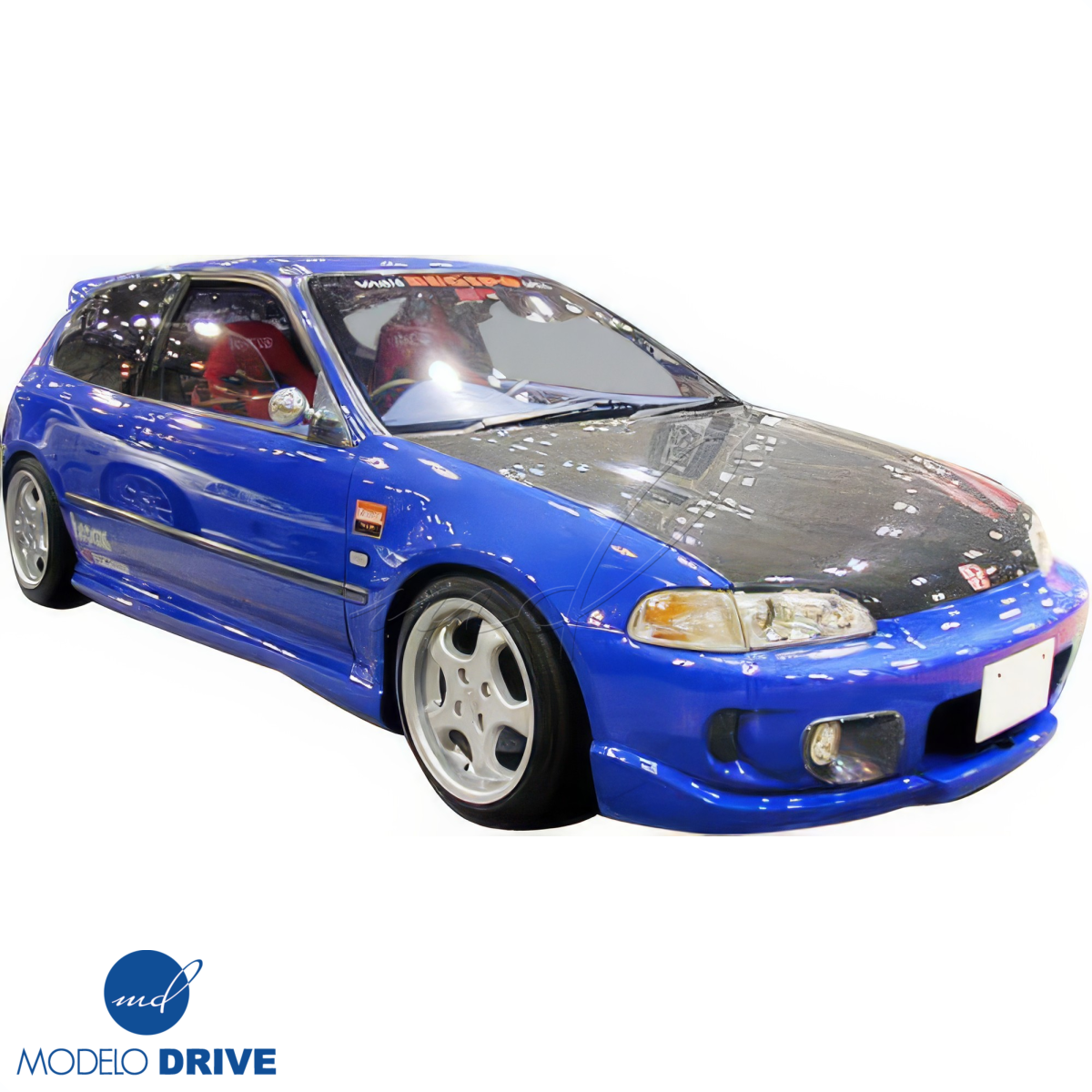 Modify your Honda Civic 1992 with our Exterior/Front Bumpers - 