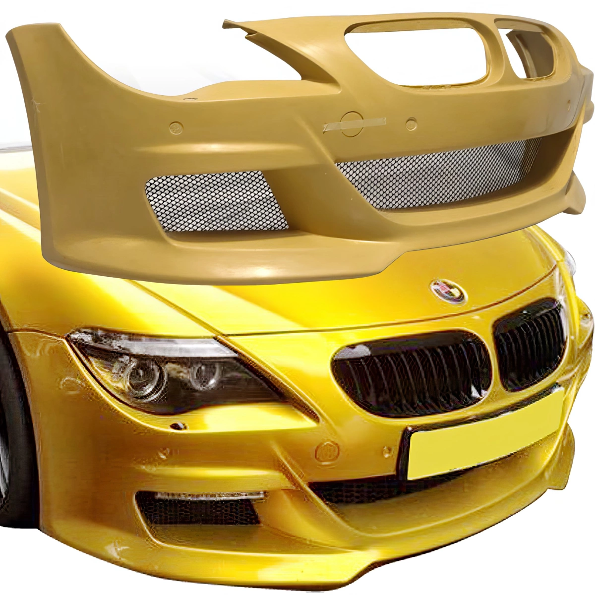 Modify your BMW 6-Series 2004 with our Exterior/Front Bumpers - 9