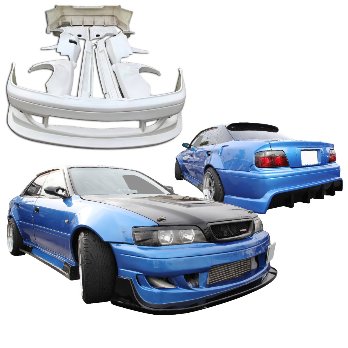 Modify your Toyota Chaser 1996 with our Exterior/Complete Body Kits - 