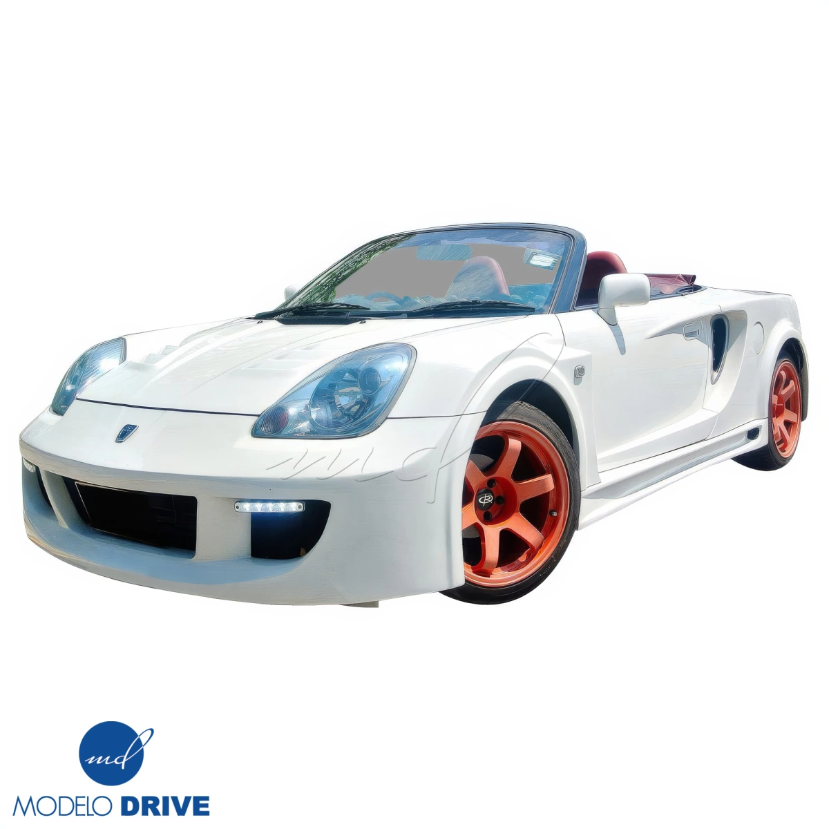 Modify your Toyota MR2 Spyder 2000 with our Exterior/Front Bumpers - 8