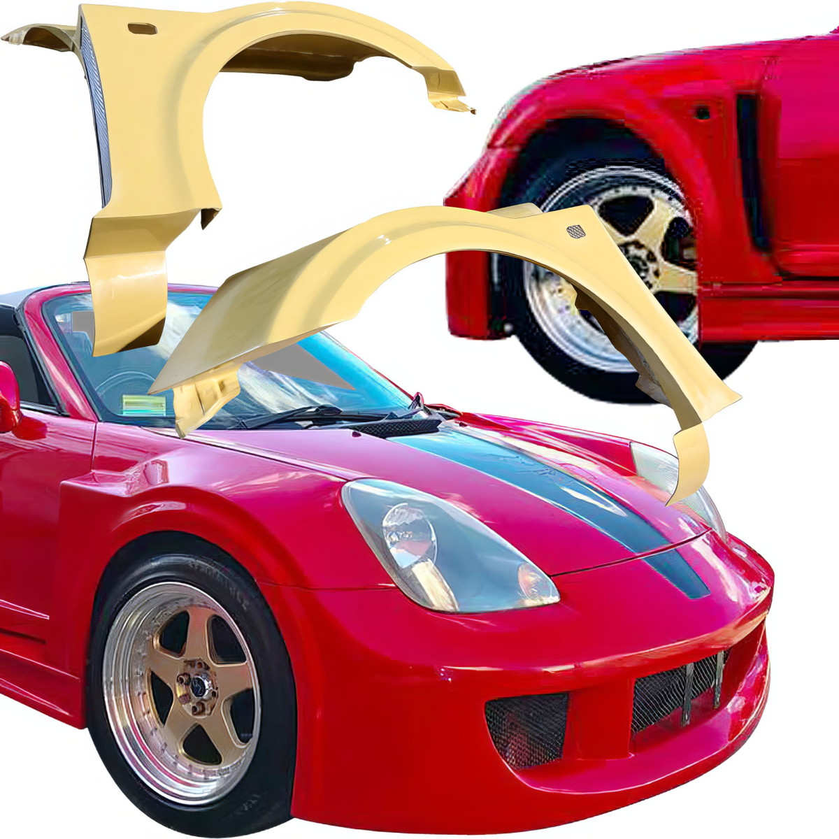 Modify your Toyota MR2 Spyder 2000 with our Exterior/Complete Body Kits - 