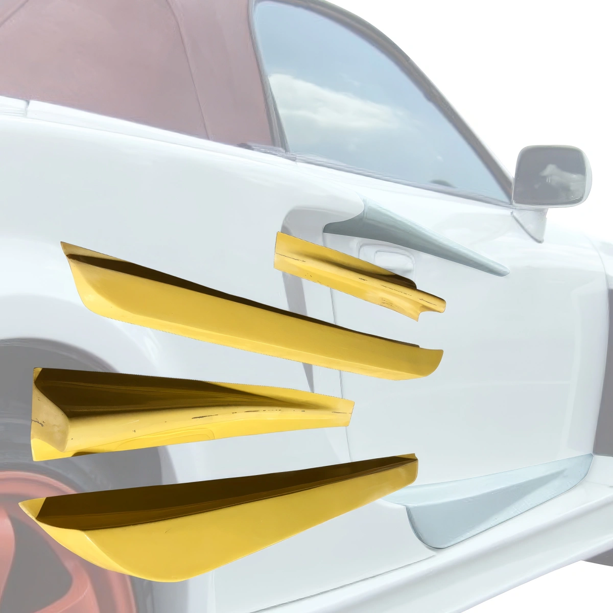 Modify your Toyota MR2 Spyder 2000 with our Exterior/Side Skirts - 1