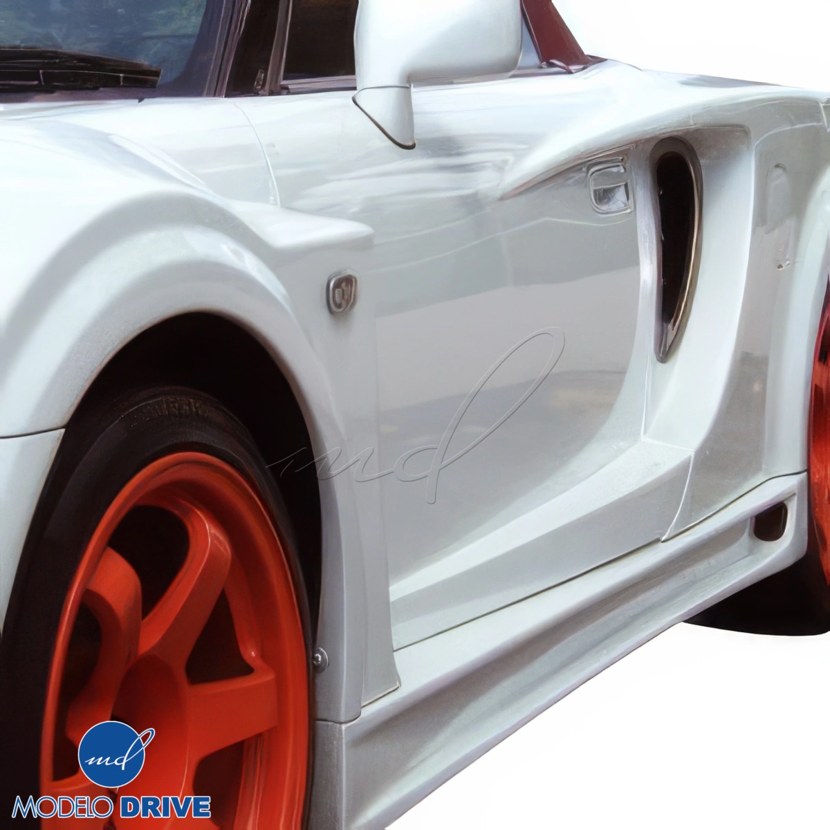 Modify your Toyota MR2 Spyder 2000 with our Exterior/Side Skirts - 5