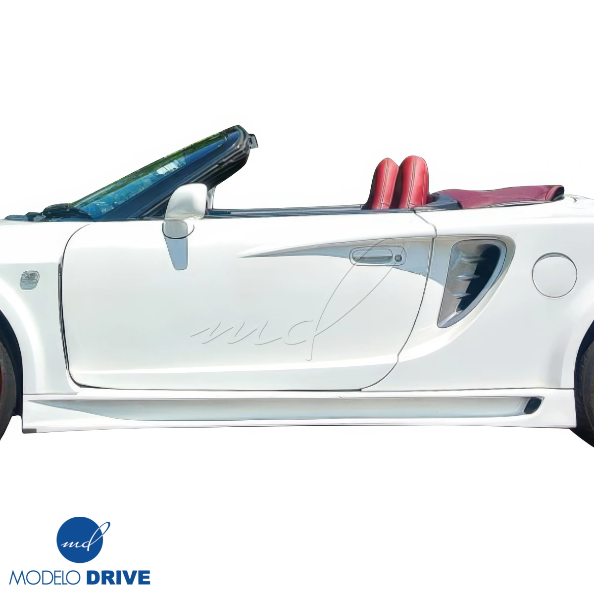 Modify your Toyota MR2 Spyder 2000 with our Exterior/Side Skirts - 6