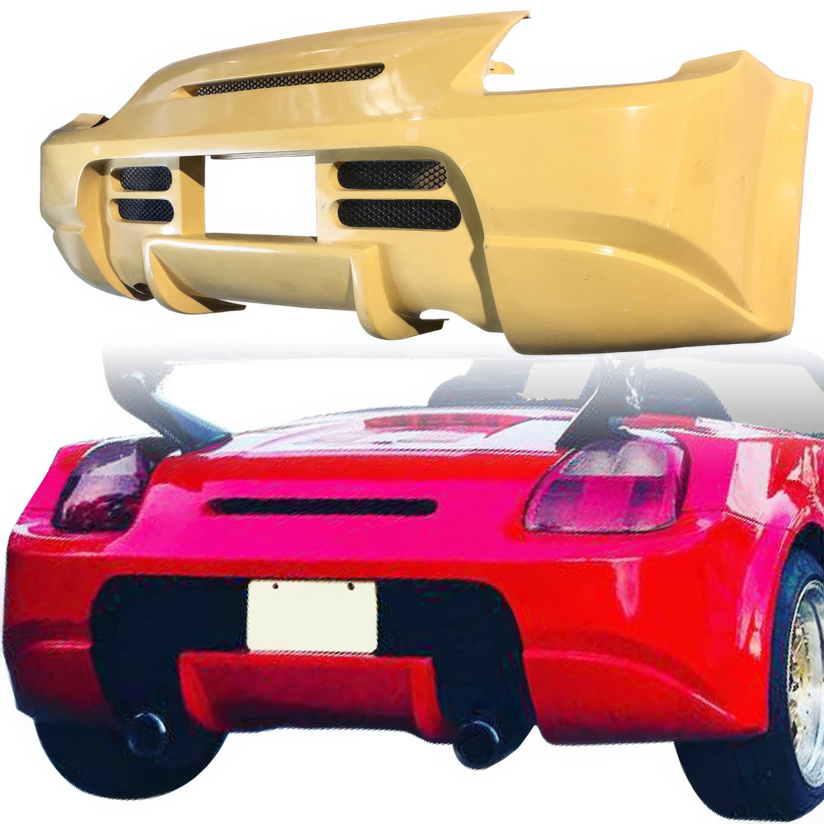 Modify your Toyota MR2 2000 with our Exterior/Rear Bumpers or Lips - 