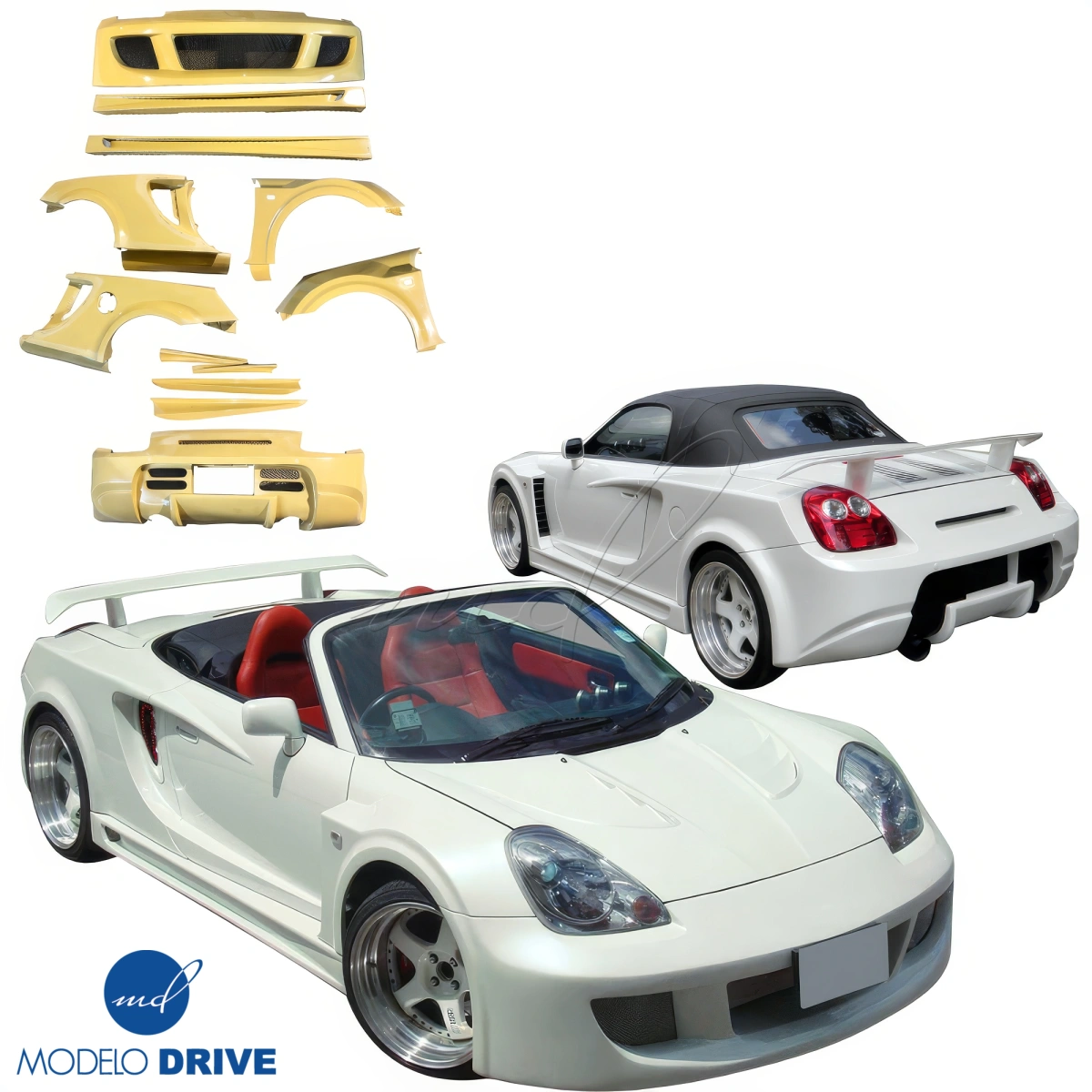 Modify your Toyota MR2 Spyder 2000 with our Exterior/Complete Body Kits - 2