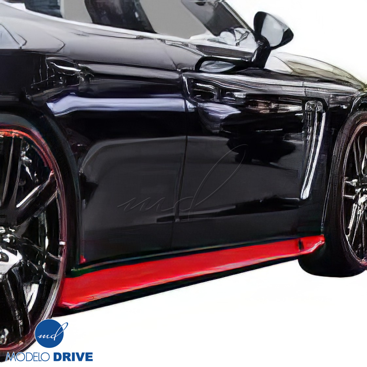 Modify your Porsche Panamera 2010 with our Exterior/Side Skirts - 