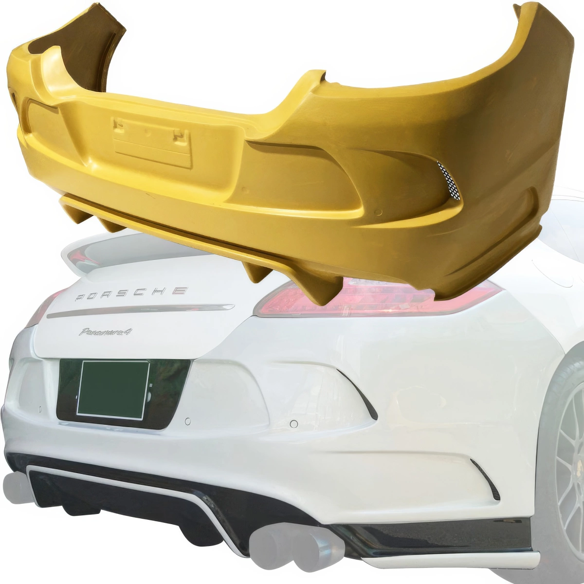 Modify your Porsche Panamera 2010 with our Exterior/Rear Bumpers - 1