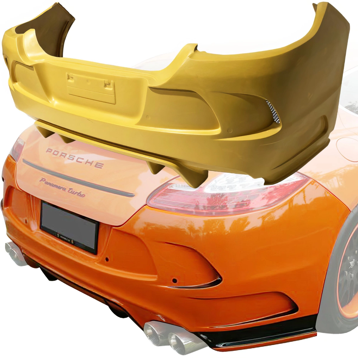 Modify your Porsche Panamera 2010 with our Exterior/Rear Bumpers - 13