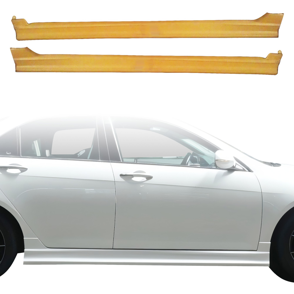 Modify your Acura TSX 2004 with our Exterior/Side Skirts - 