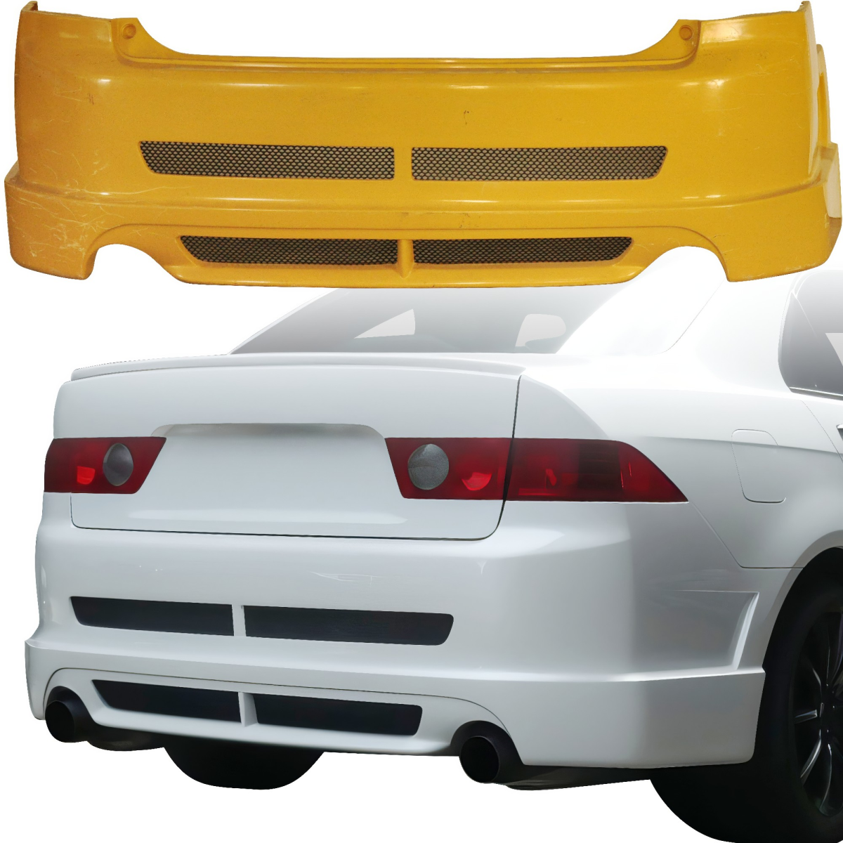 Modify your Acura TSX 2004 with our Exterior/Rear Bumpers or Lips - 