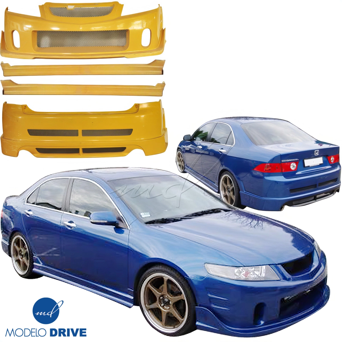 Modify your Acura TSX 2004 with our Exterior/Complete Body Kits - 4
