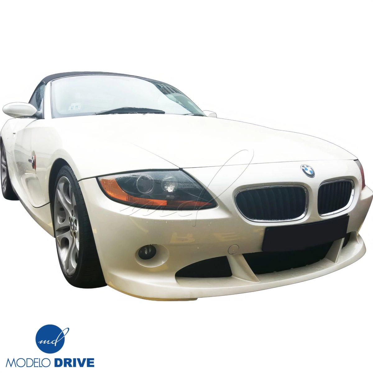 パーツ BMW Zseries E85 E86 E89 CPM VRS Carbon Steel Border Wing (for VRS front spoiler) for E85