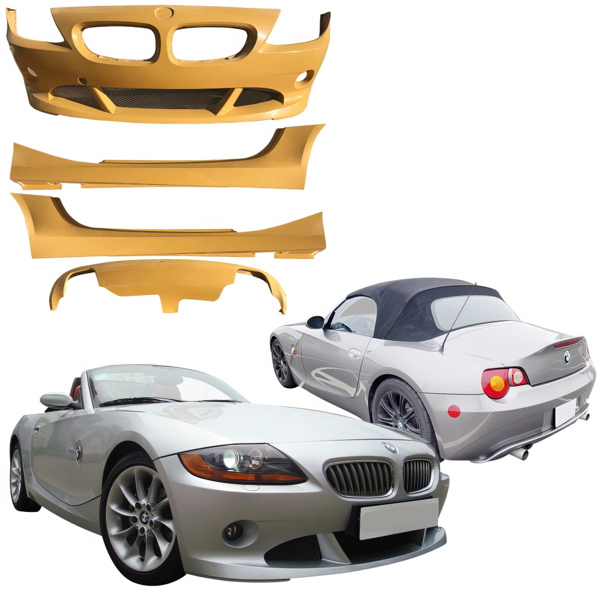 Modify your BMW Z4 2003 with our Exterior/Complete Body Kits - 2