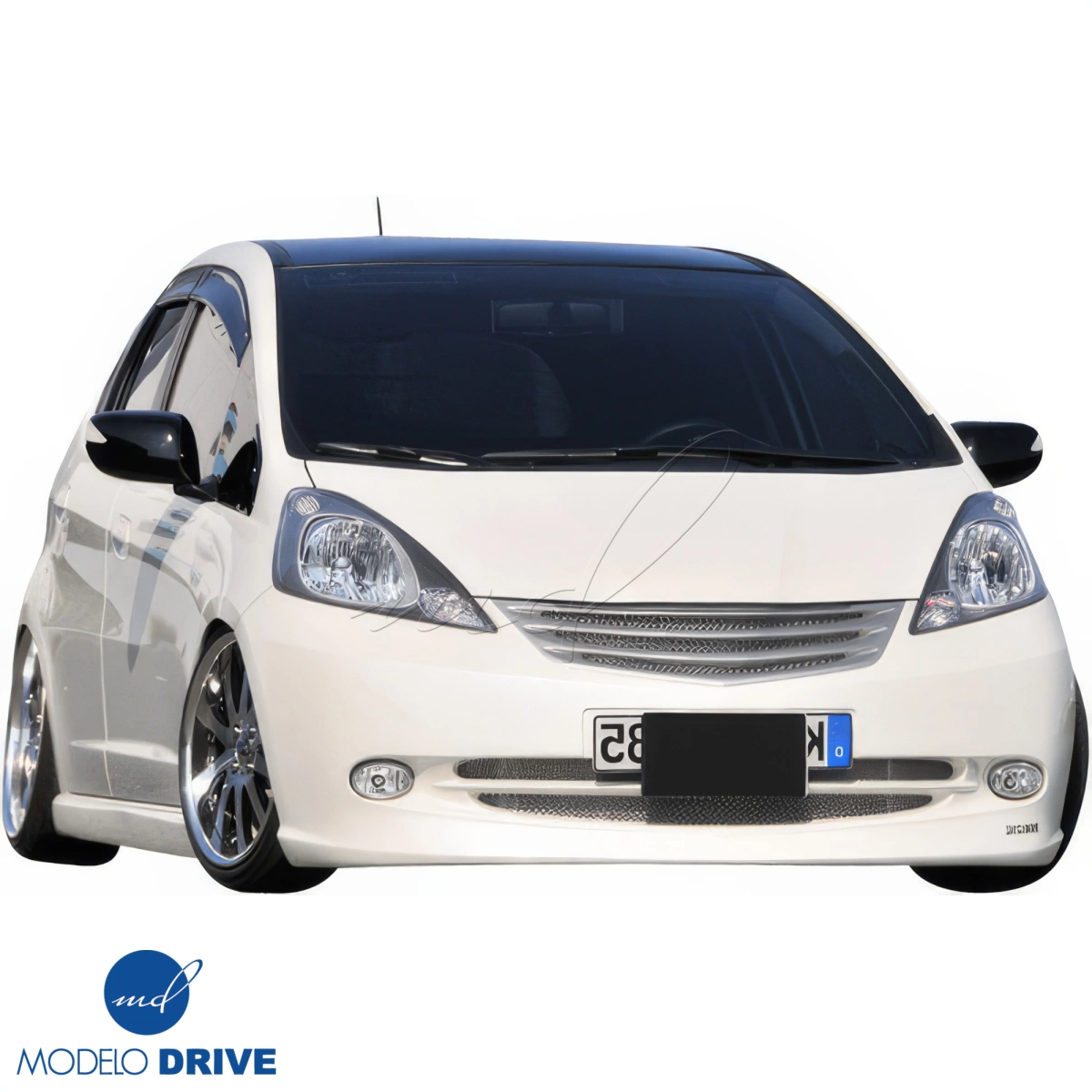 Modify your Honda Fit 2009 with our Exterior/Front Bumpers - 2