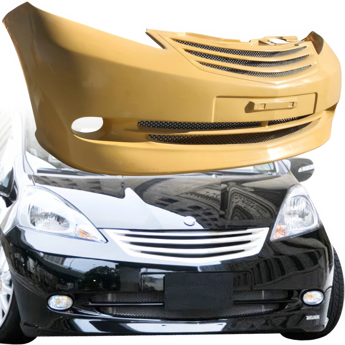 Modify your Honda Fit 2009 with our Exterior/Front Bumpers - 6