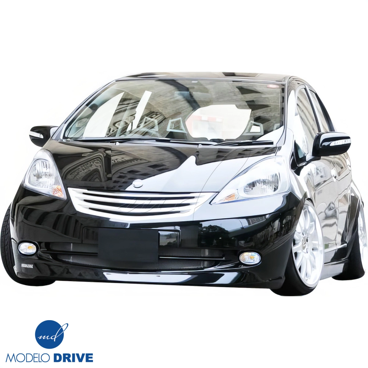 Modify your Honda Fit 2009 with our Exterior/Front Bumpers - 8