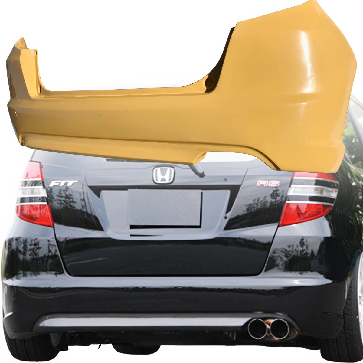 Modify your Honda Fit 2009 with our Exterior/Rear Bumpers - 3