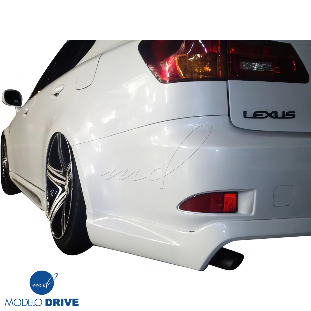 Modify your Lexus IS Series 2006 with our Exterior/Rear Lips - 8