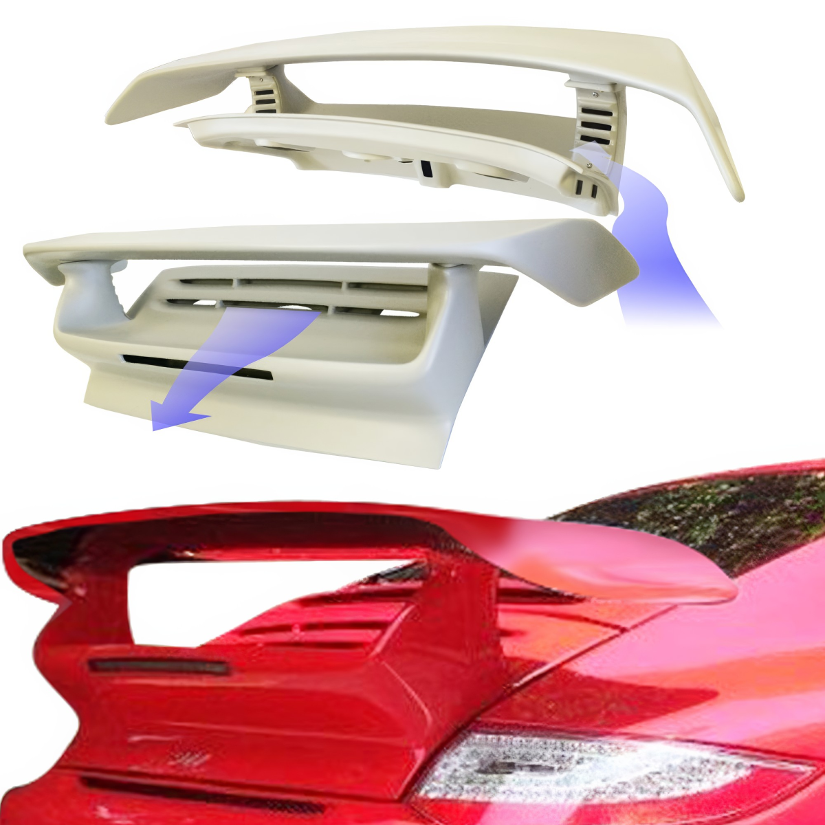 Modify your Porsche 911 2005 with our Exterior/Hoods - 