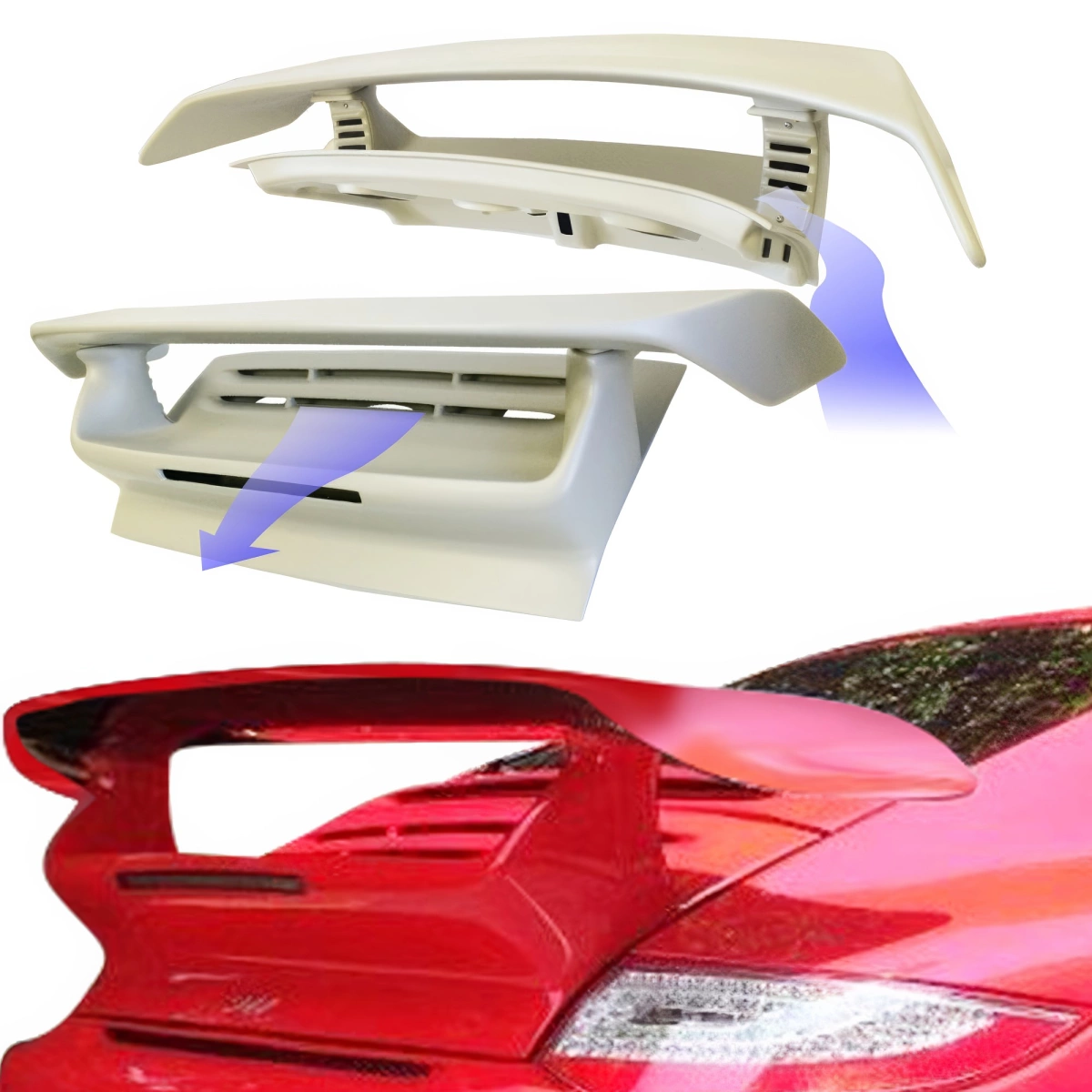 Modify your Porsche 911 2005 with our Exterior/Hoods - 1