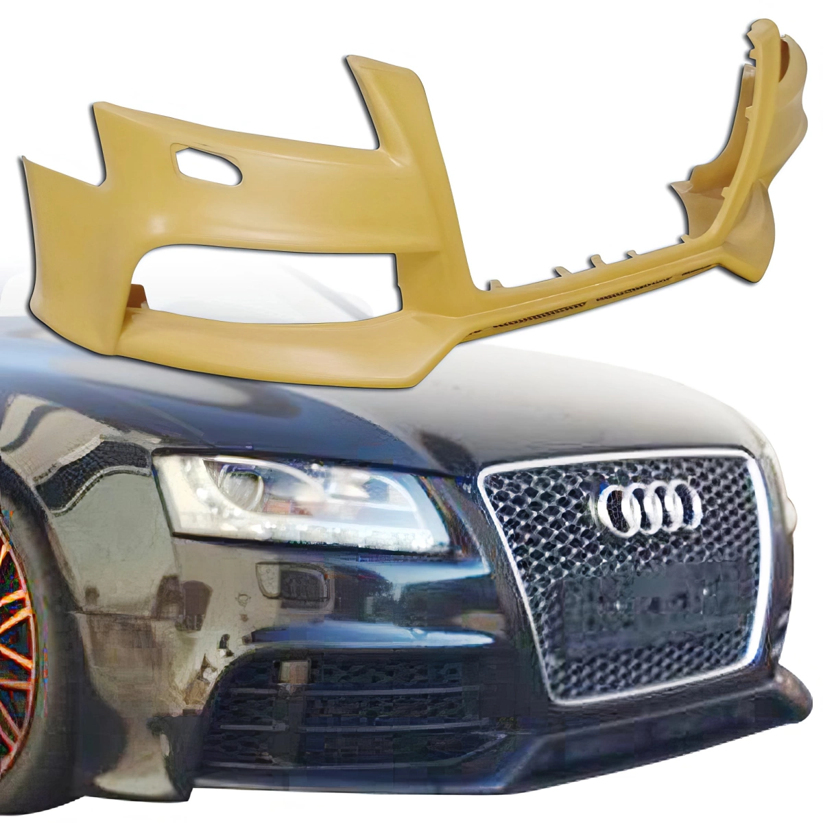 Modify your Audi A5 2008 with our Exterior/Front Bumpers - 6