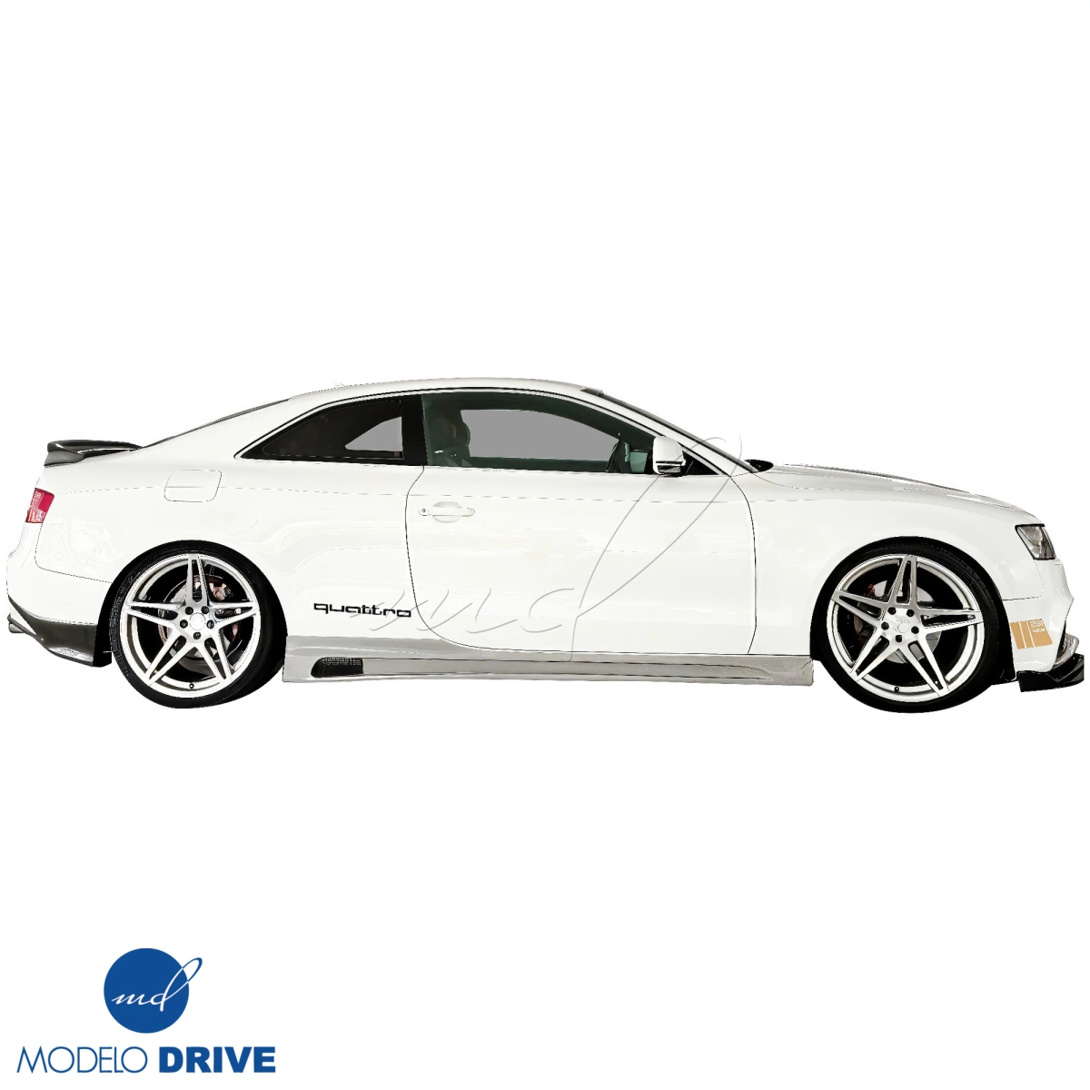 Modify your Audi A5 2008 with our Exterior/Side Skirts - 5