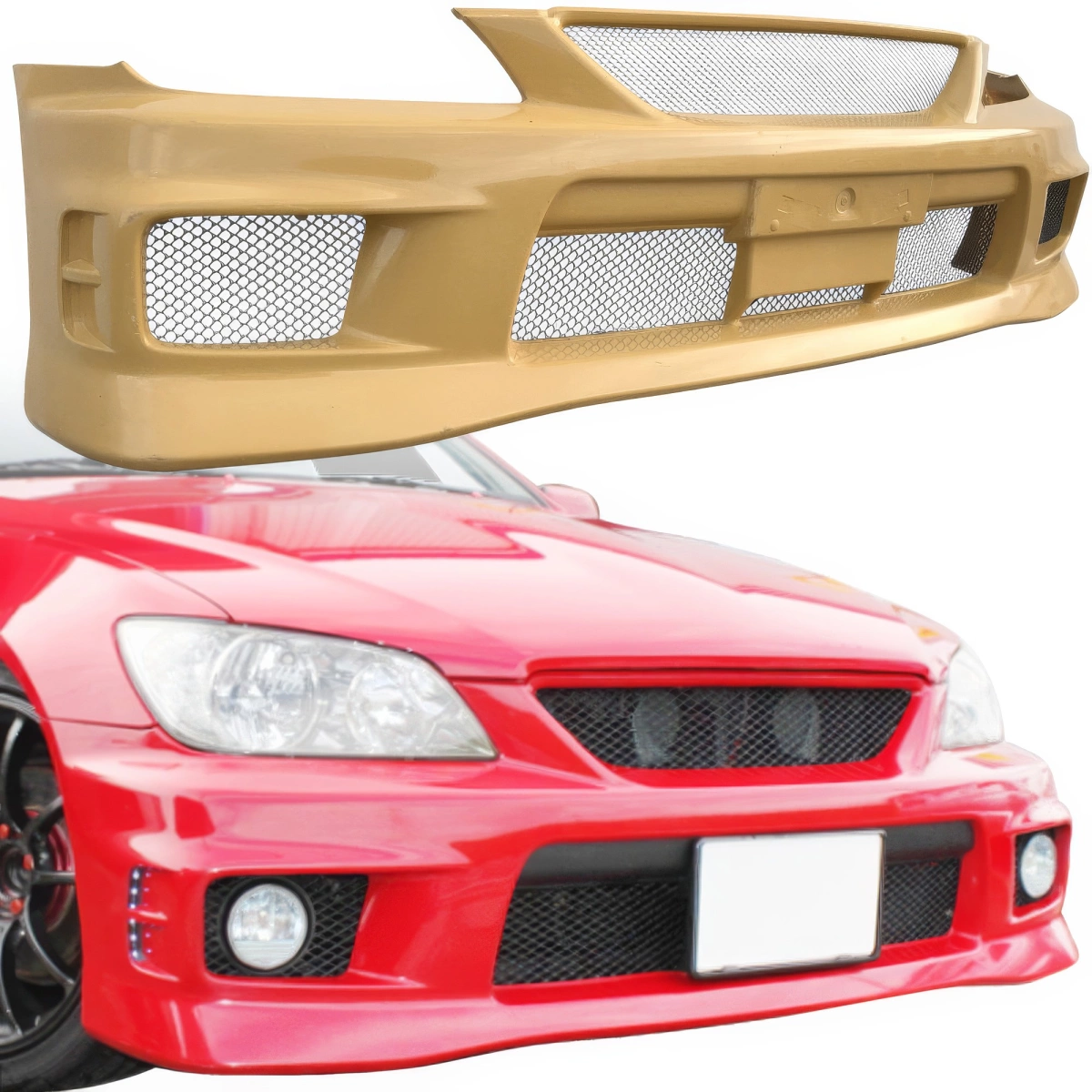 Modify your Lexus IS Series 2000 with our Exterior/Front Bumpers - 12
