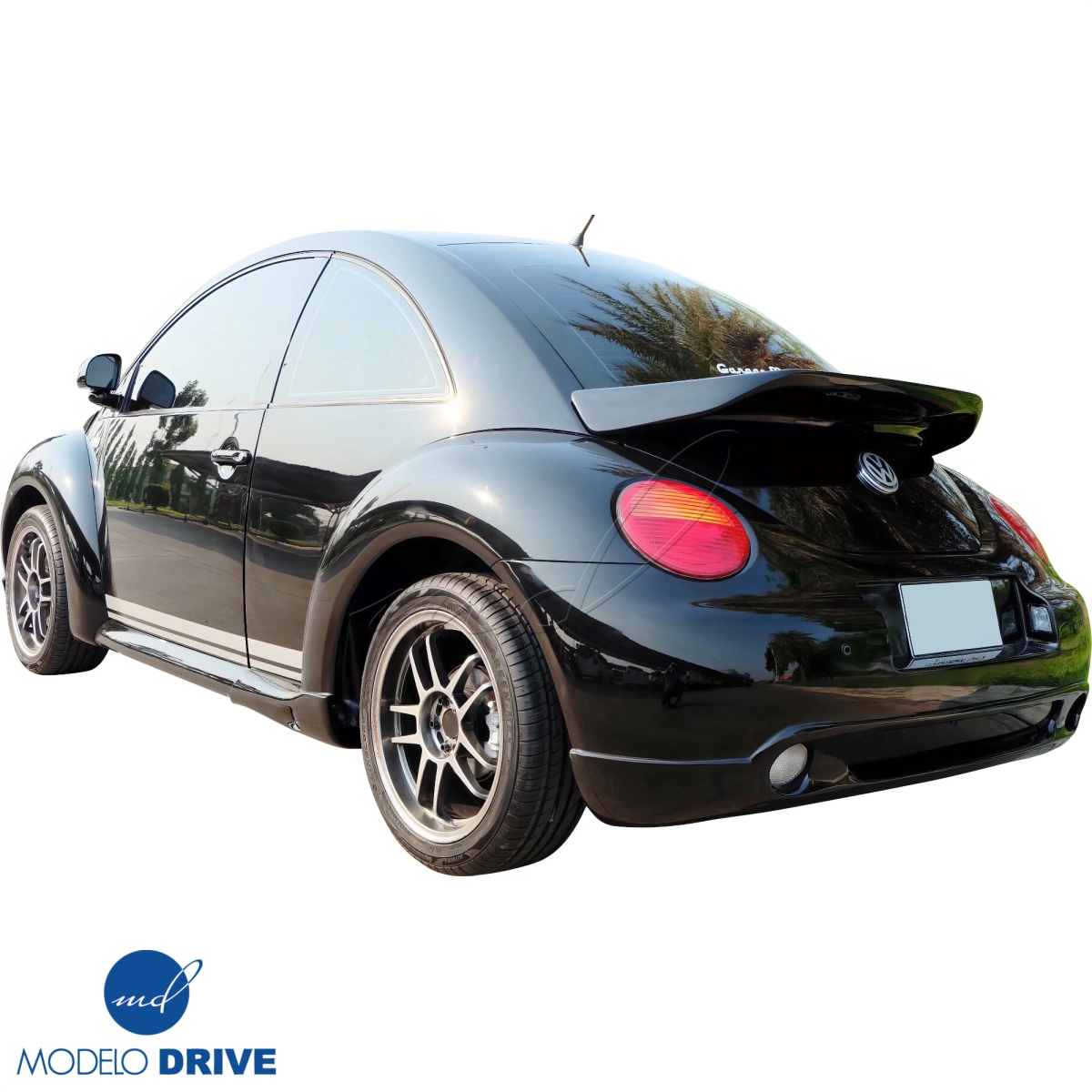 Modify your Volkswagen Beetle 1998 with our Exterior/Rear Lips - 8