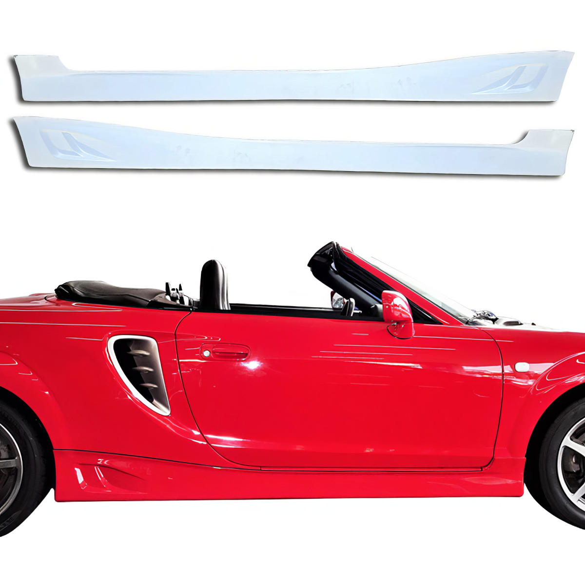 Modify your Toyota MR2 2000 with our Exterior/Side Skirts - 