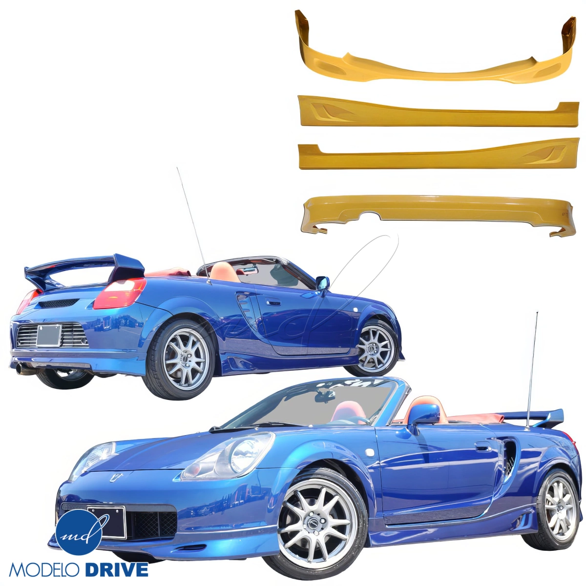 Modify your Toyota MR2 Spyder 2000 with our Exterior/Complete Body Kits - 4