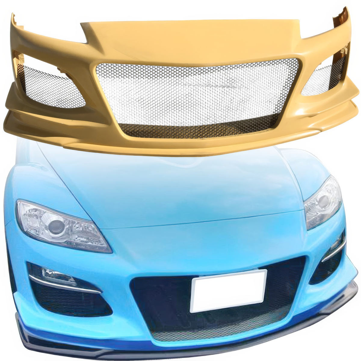 Modify your Mazda RX-8 2009 with our Exterior/Front Bumpers or Lips - 