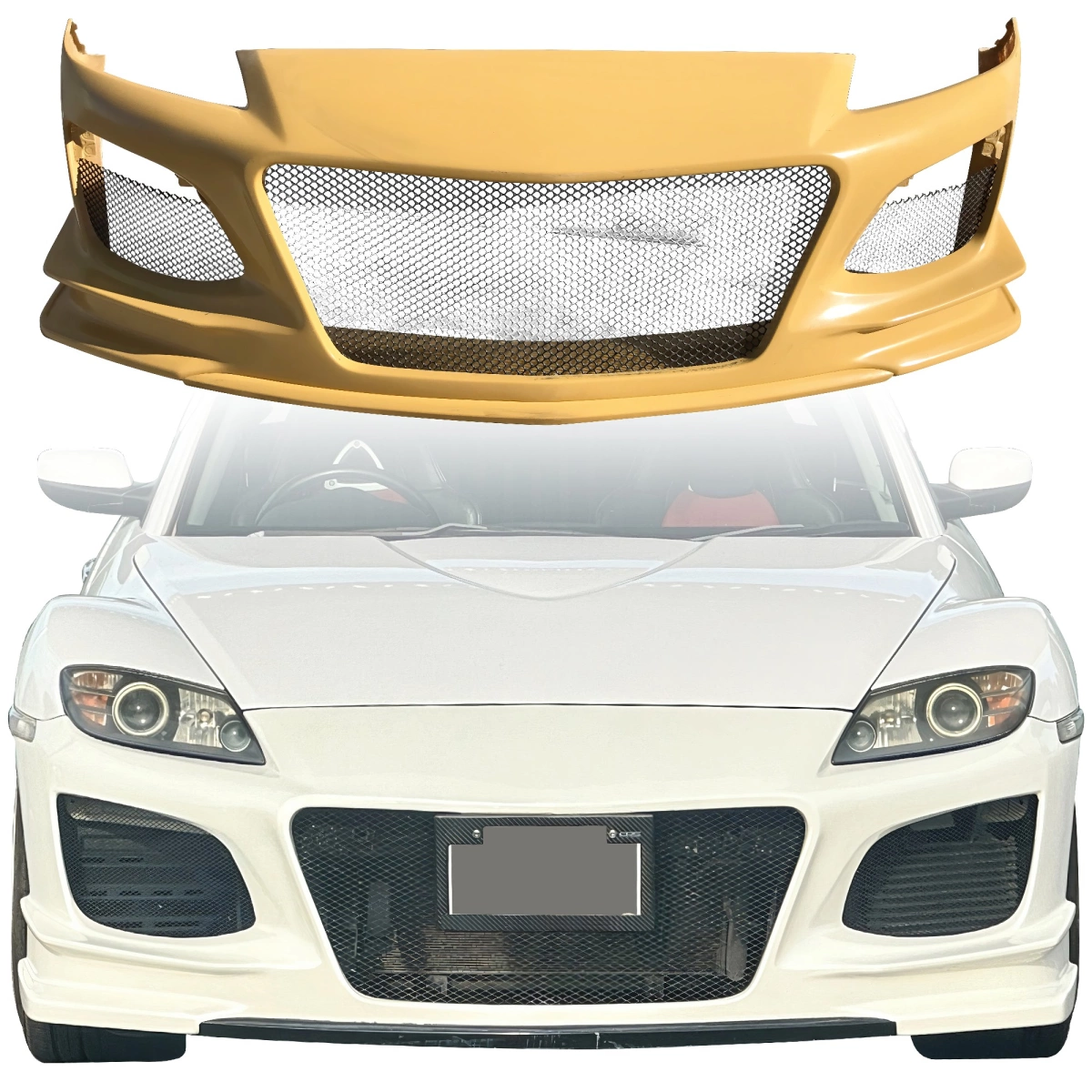 Modify your Mazda RX-8 2009 with our Exterior/Front Bumpers - 1