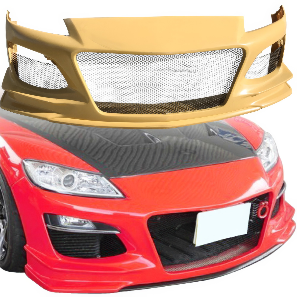 Modify your Mazda RX-8 2009 with our Exterior/Front Bumpers or Lips - 