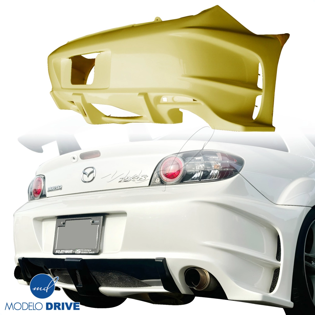 Modify your Mazda RX-8 2004 with our Exterior/Rear Bumpers - 2