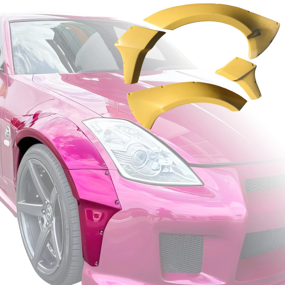 Modify your Nissan 350Z 2003 with our Exterior/Fenders - 28