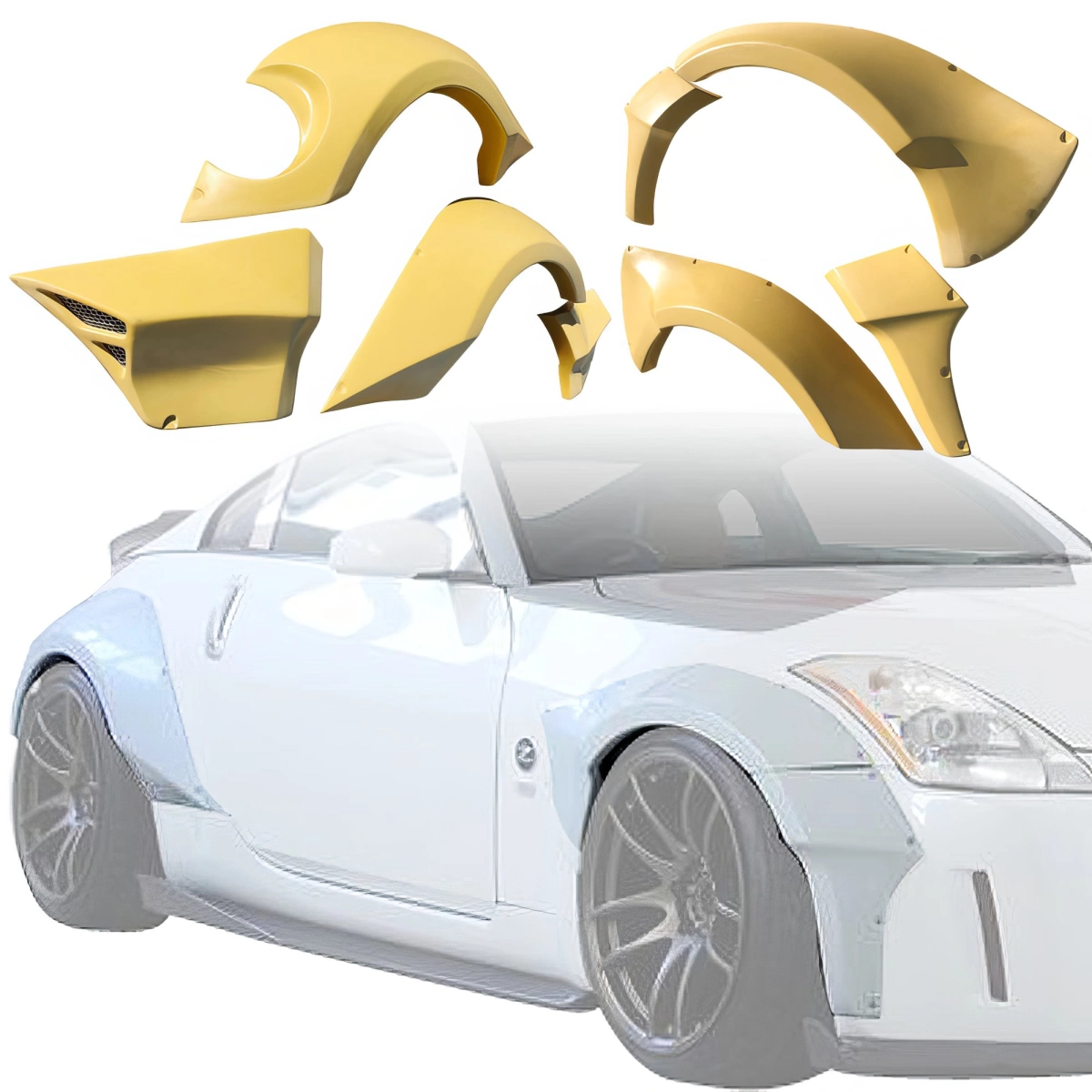 Modify your Nissan 350Z 2003 with our Exterior/Fenders - 1