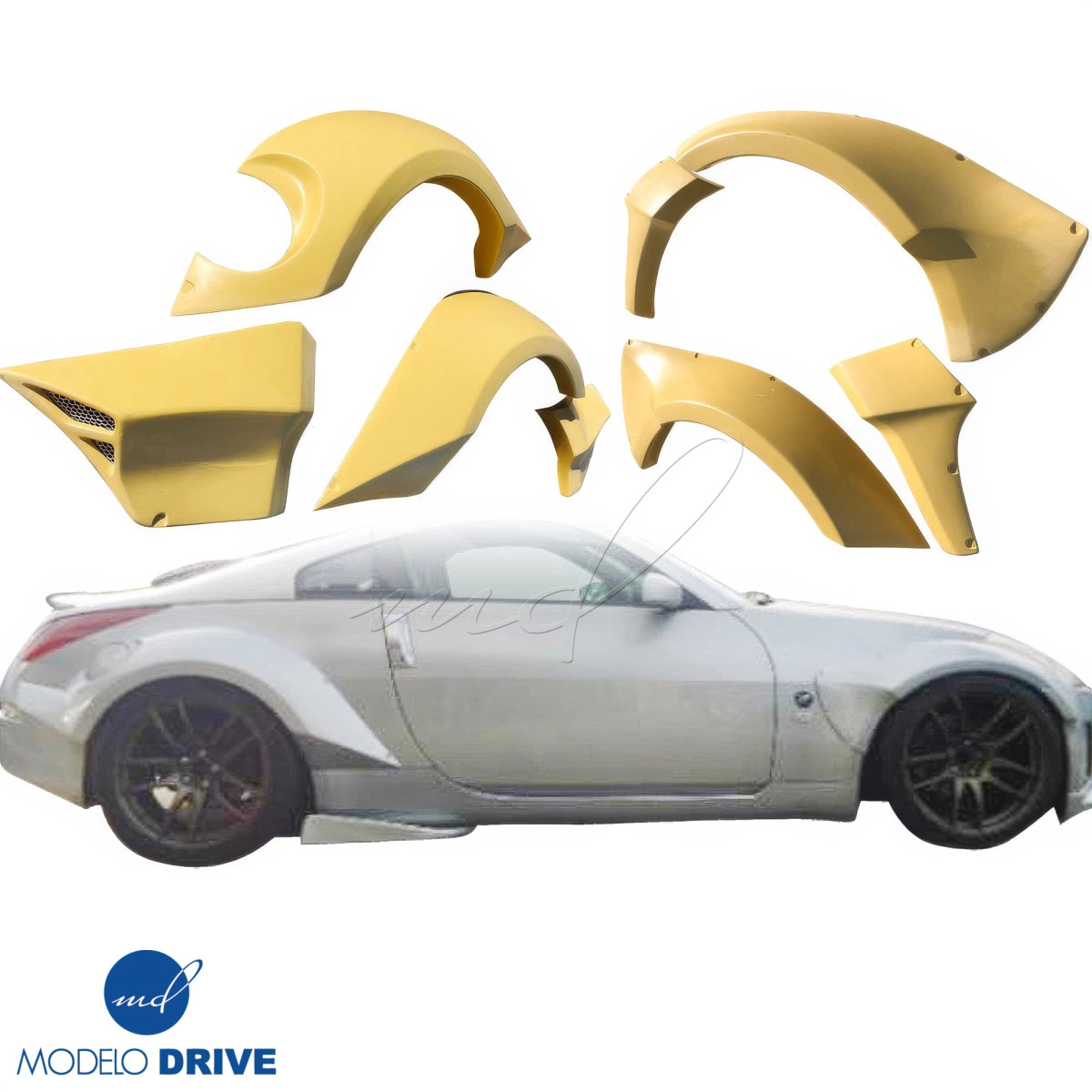 Modify your Nissan 350Z 2003 with our Exterior/Fenders - 4