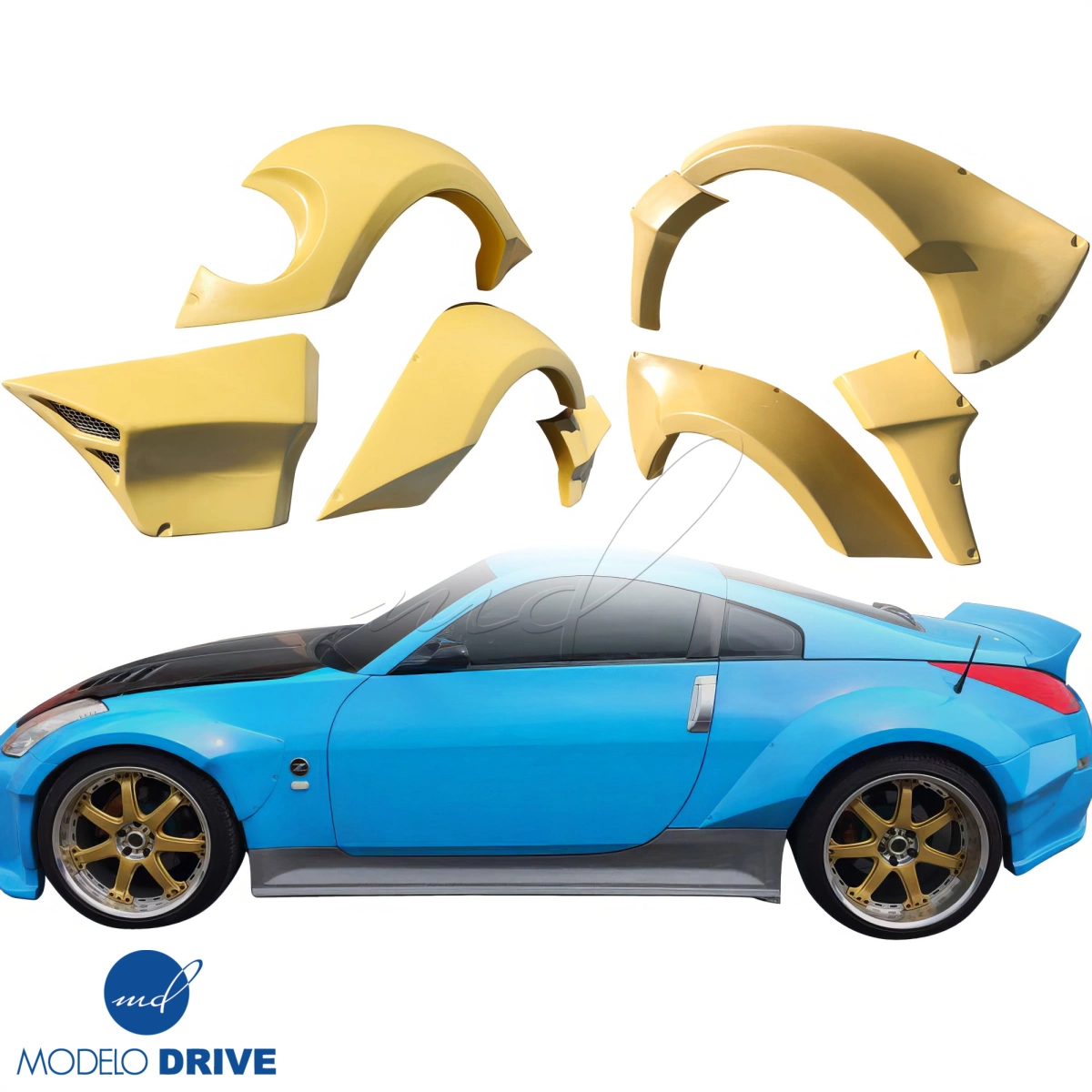 Modify your Nissan 350Z 2003 with our Exterior/Fenders - 18