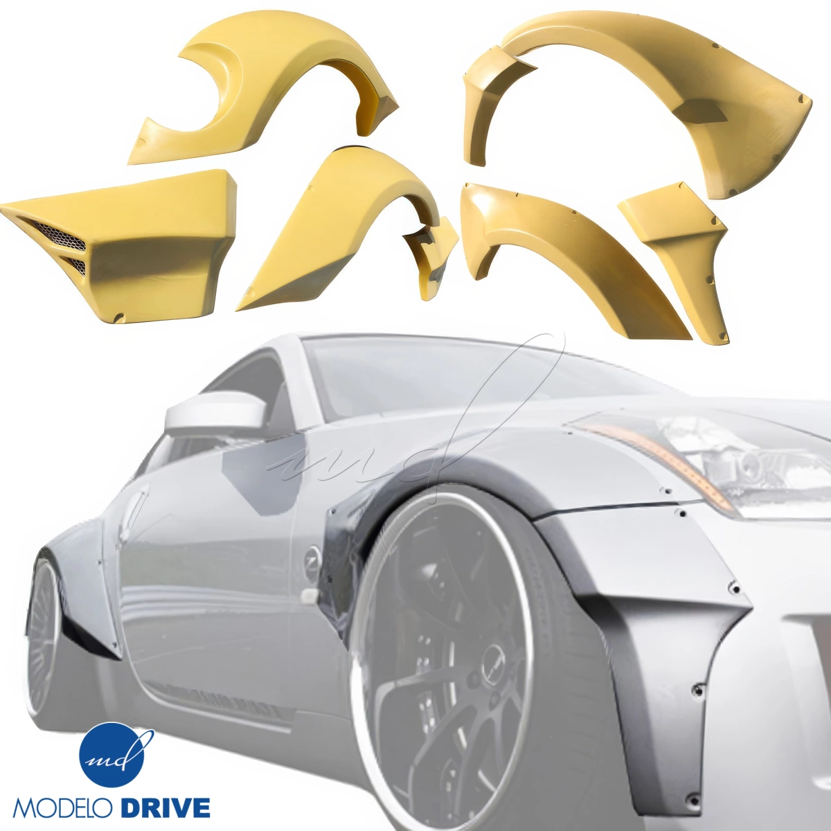 Modify your Nissan 350Z 2003 with our Exterior/Fenders - 21
