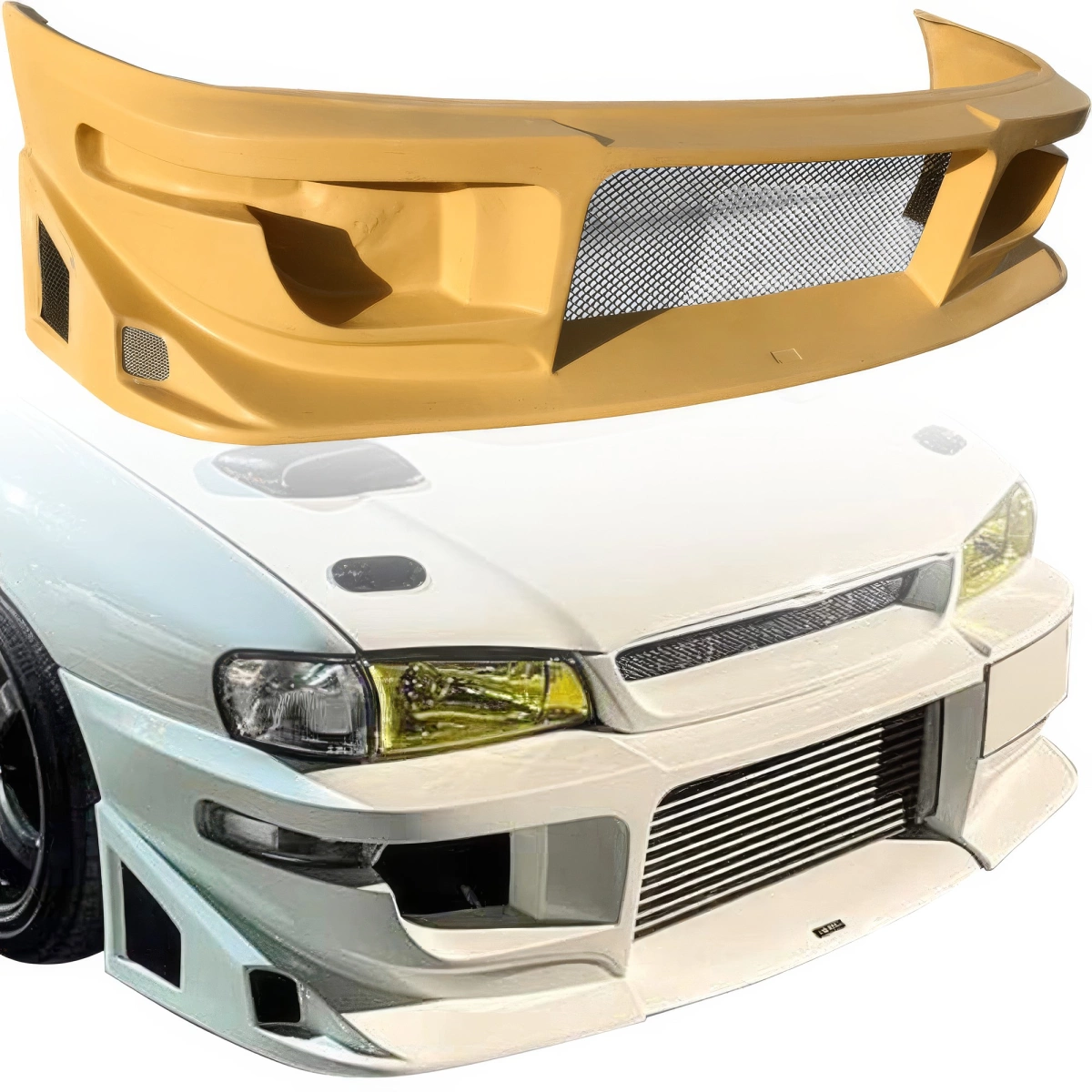 Modify your Subaru Impreza 1993 with our Exterior/Front Bumpers - 1