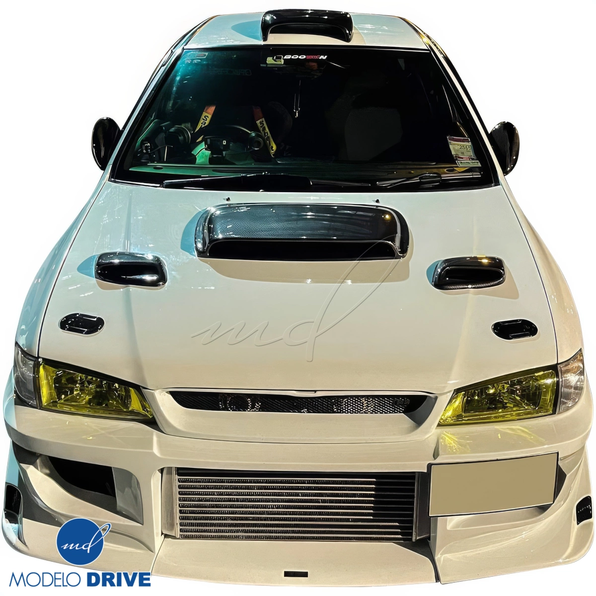 ModeloDrive FRP ZSPO Front Bumper > Subaru Impreza (GC8