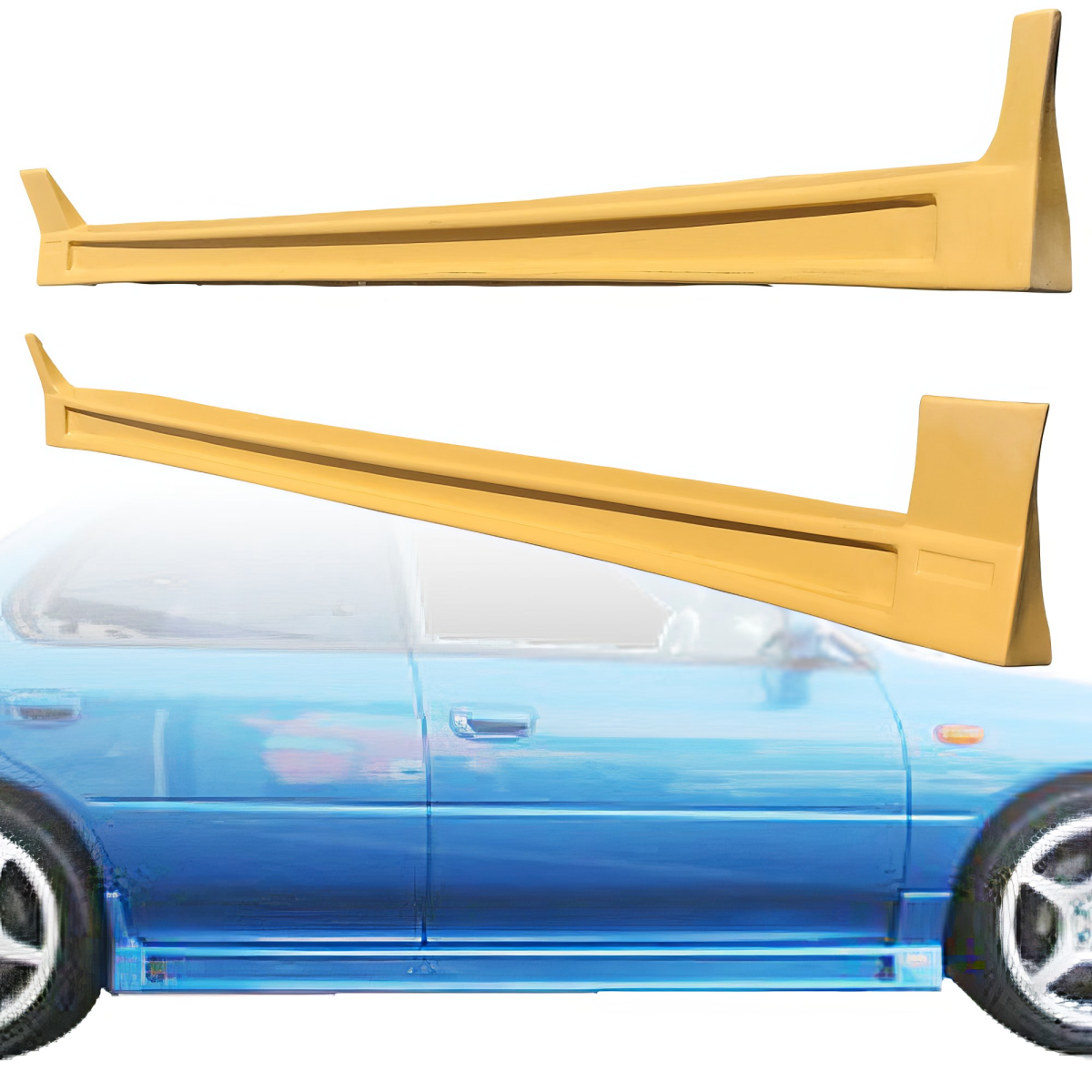 Modify your Subaru Impreza 1993 with our Exterior/Side Skirts - 