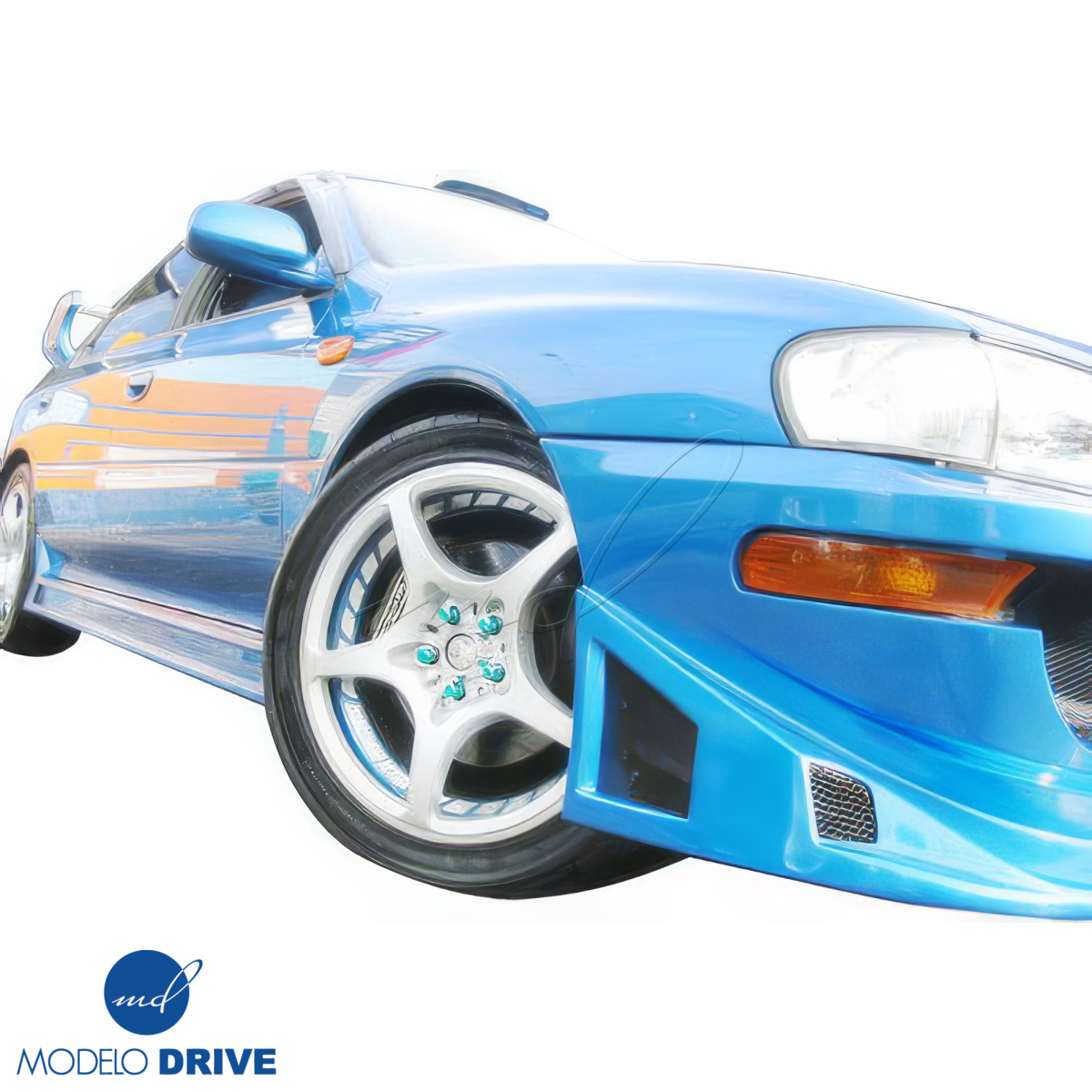 Modify your Subaru Impreza 1993 with our Exterior/Side Skirts - 