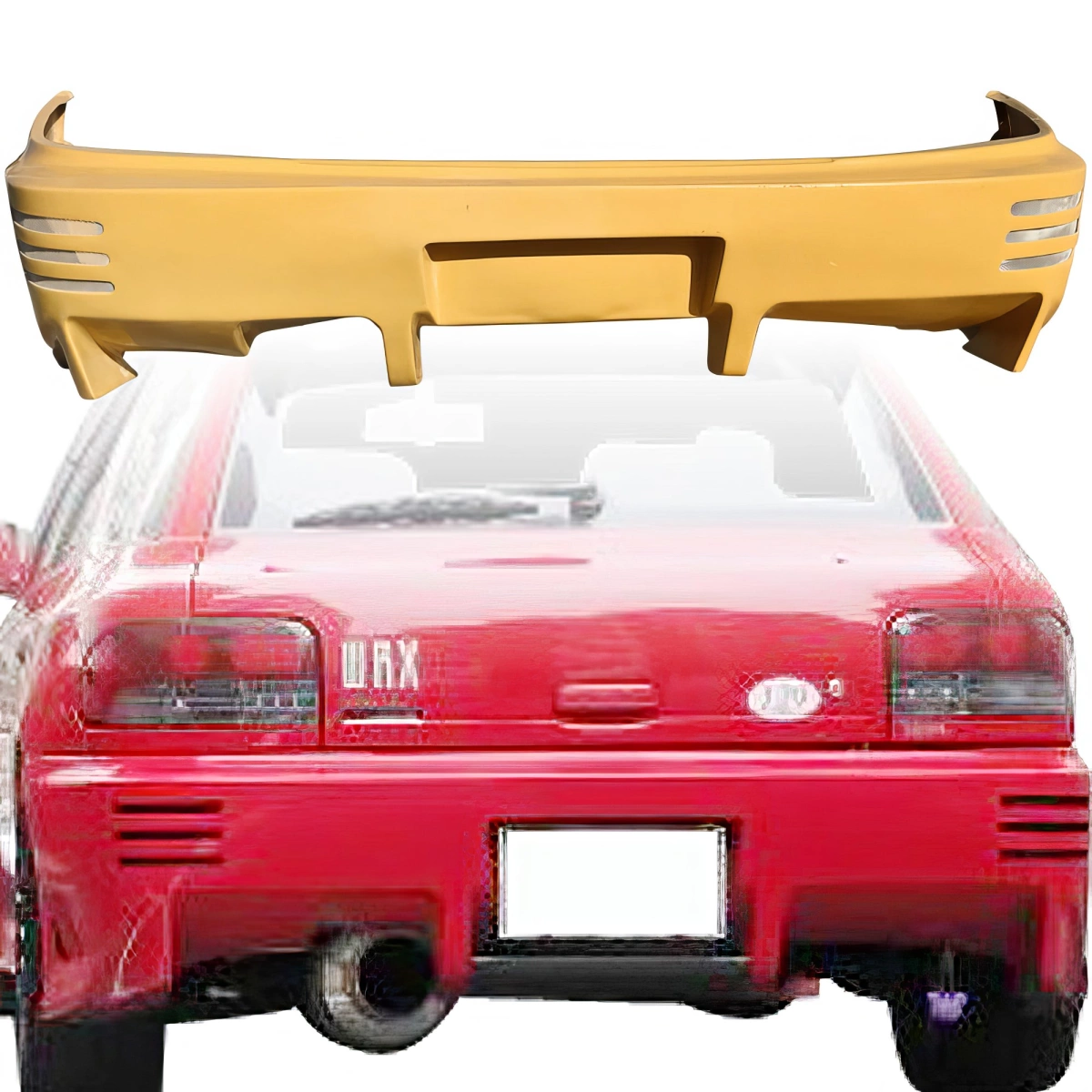 Modify your Subaru Impreza 1993 with our Exterior/Rear Bumpers - 4
