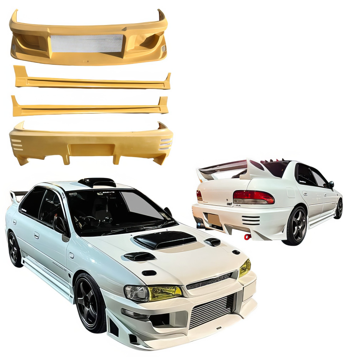 Modify your Subaru Impreza 1993 with our Exterior/Complete Body Kits -