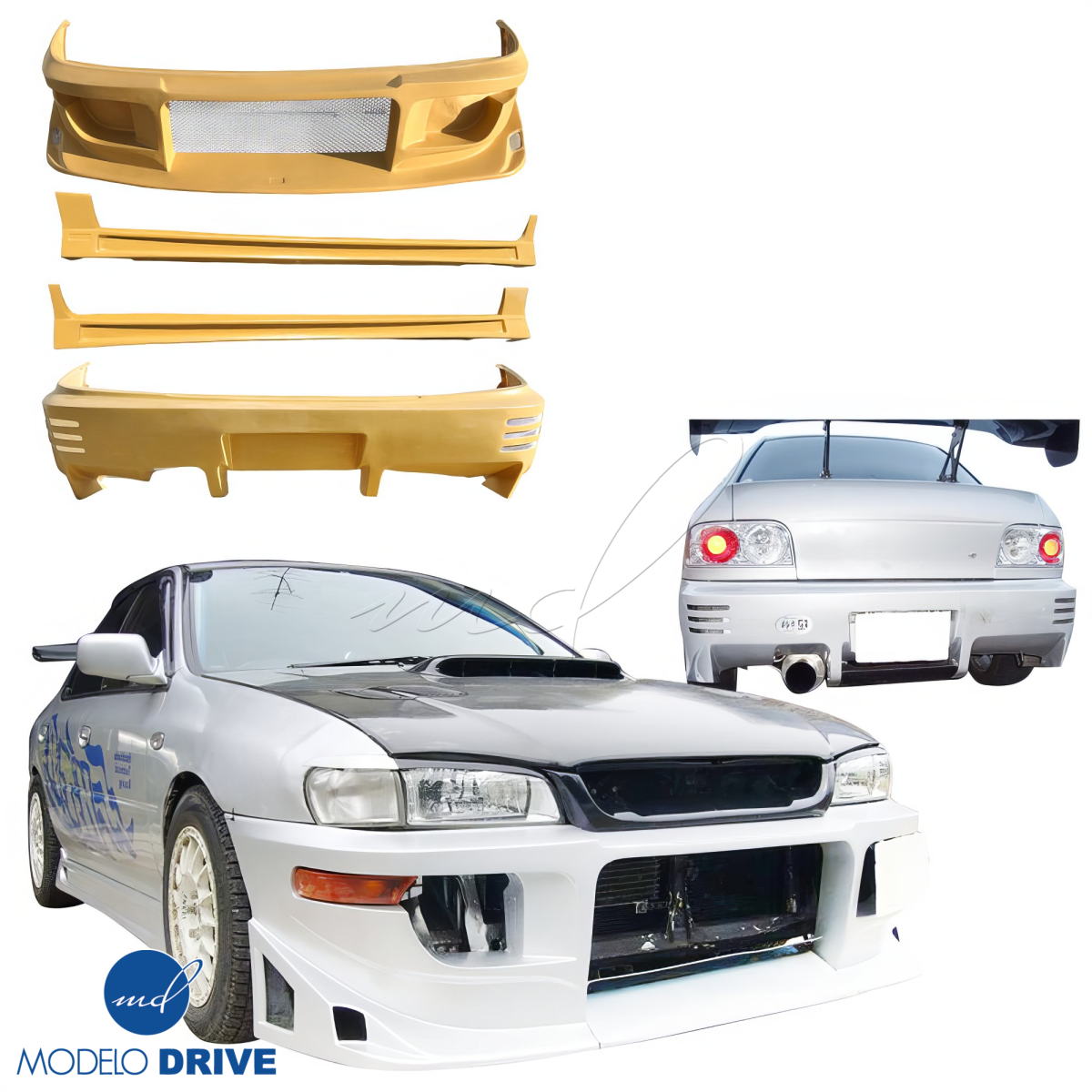 Modify your Subaru Impreza 1993 with our Exterior/Complete Body Kits -